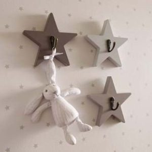 trio percheros estrella