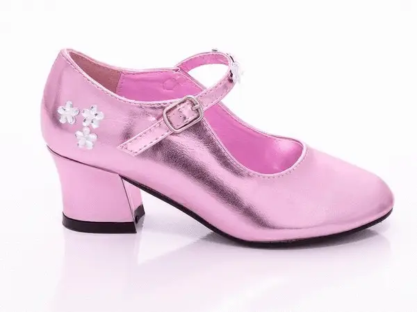Zapatos de Tacón Madeleine Rosa Metalizado - Souza 1080          20250912