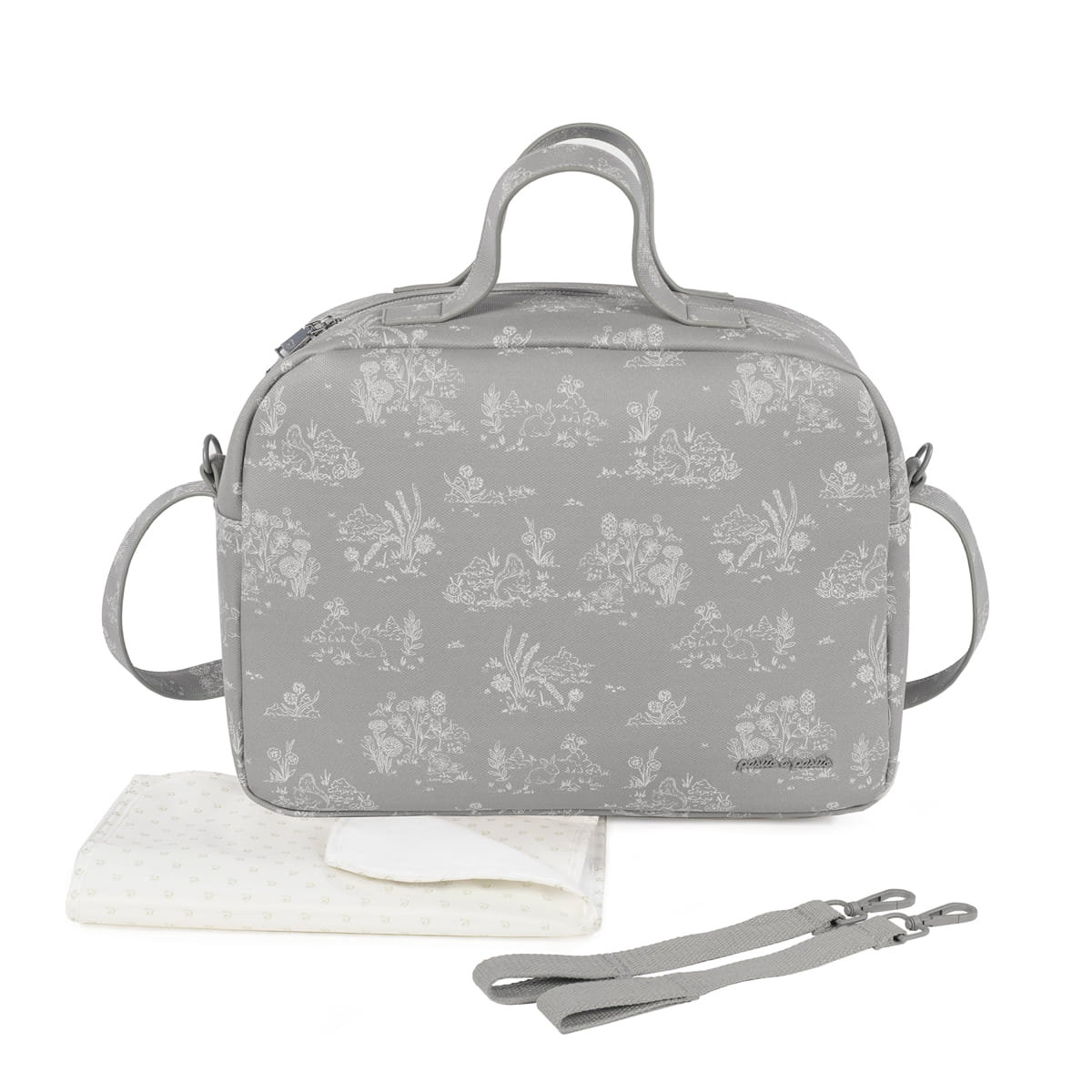 BOLSA CANASTILLA TOILE DE JOUY FOREST