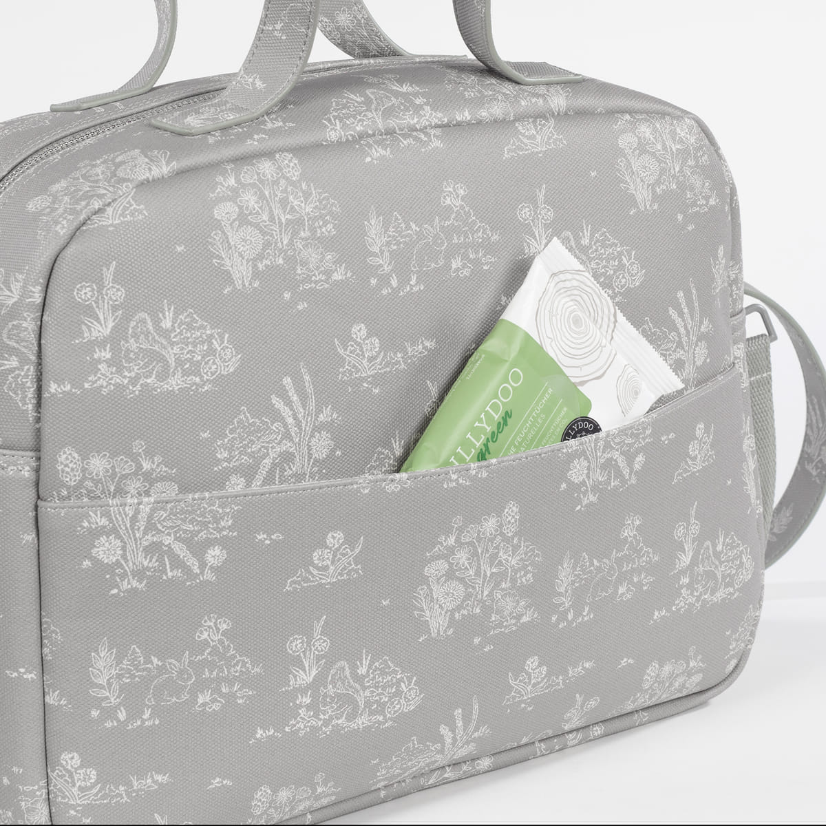 BOLSA CANASTILLA TOILE DE JOUY FOREST - Imagen 6