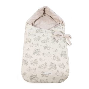 SACO CAPUCHA TOILE DE JOUY CREAM