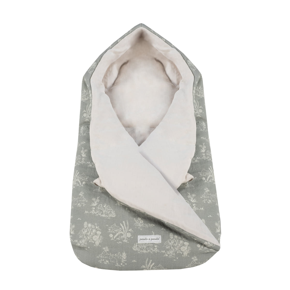 SACO CAPUCHA TOILE DE JOUY FOREST - Imagen 2