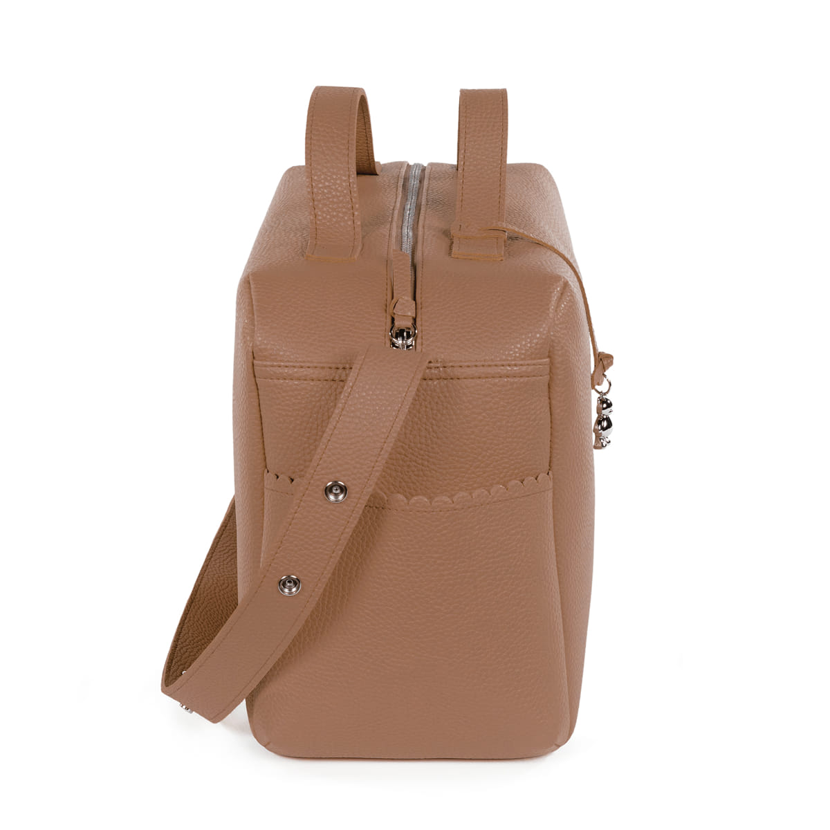 BOLSA CANASTILLA ICON CARAMEL - Imagen 4