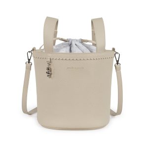 BOLSA BUCKET ICON CREAM