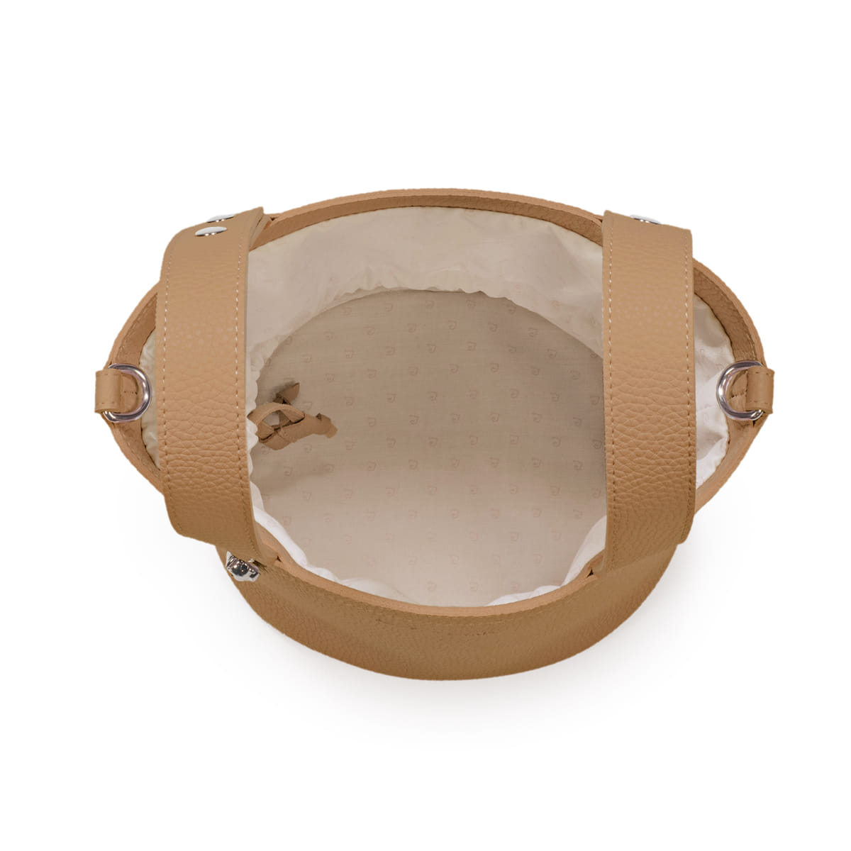 BOLSA BUCKET ICON CARAMEL - Imagen 6