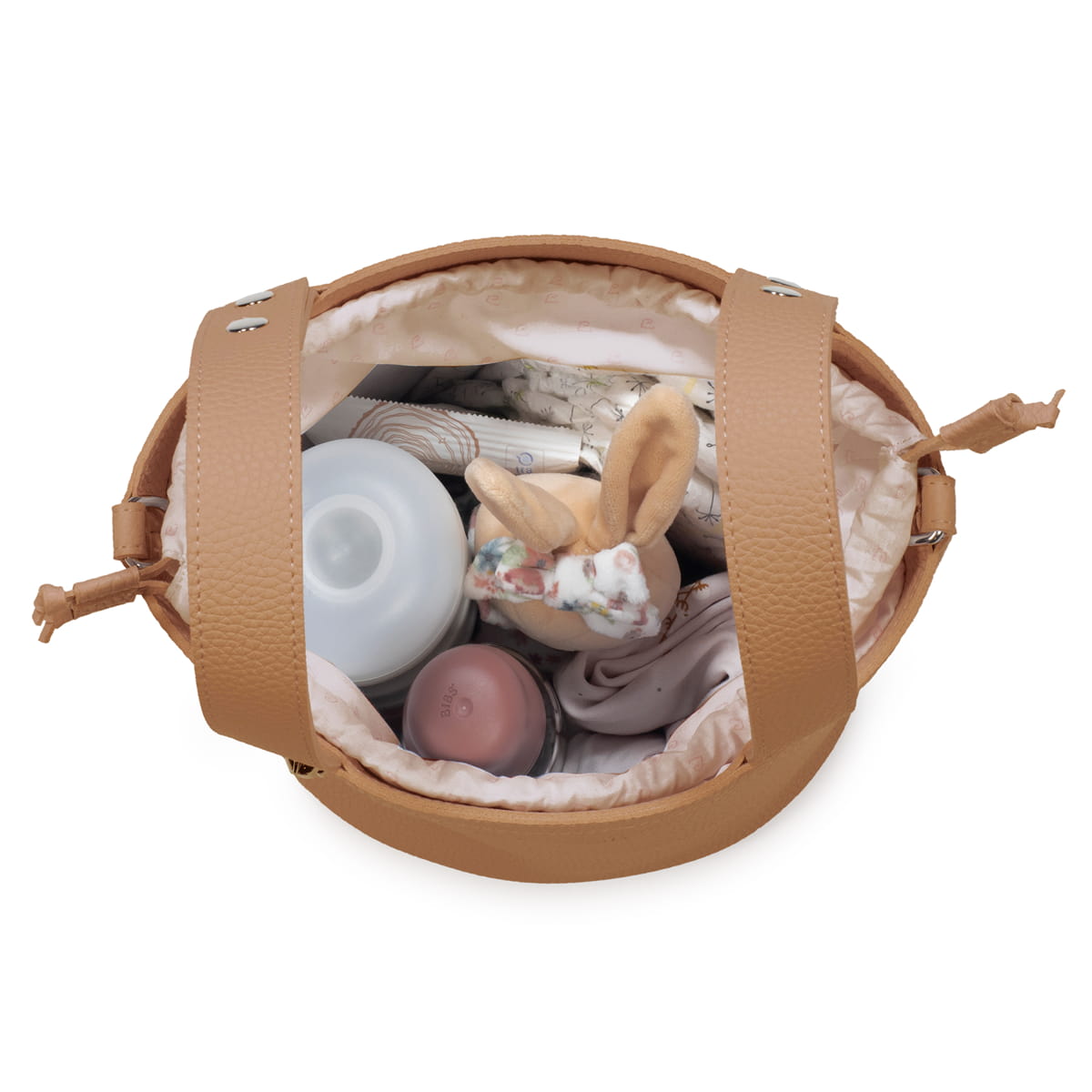 BOLSA BUCKET ICON CARAMEL - Imagen 7