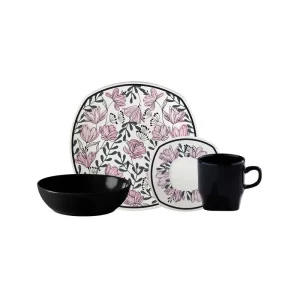 Vajilla Corona Lyra 4 Puestos – 16 Piezas