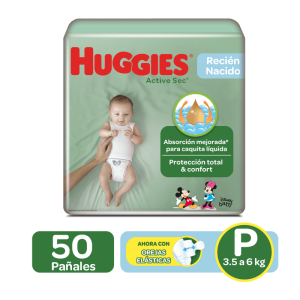 Huggies Etapa 1 X 50 unidades
