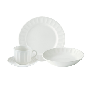 Vajilla Corona Caribe de 4 Puestos 16 Piezas