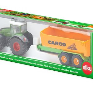 1/50 Tractor Fendt con remolque - Siku 1989