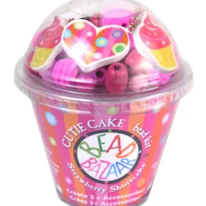 Strawberry Shortcake Kit de Cuentas Rosa para crear Joyas - Bead Bazaar 231