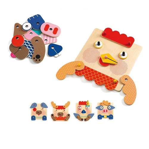 CreaFaces - Djeco 31676 - Imagen 2