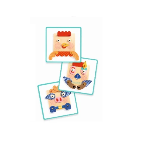 CreaFaces - Djeco 31676 - Imagen 3