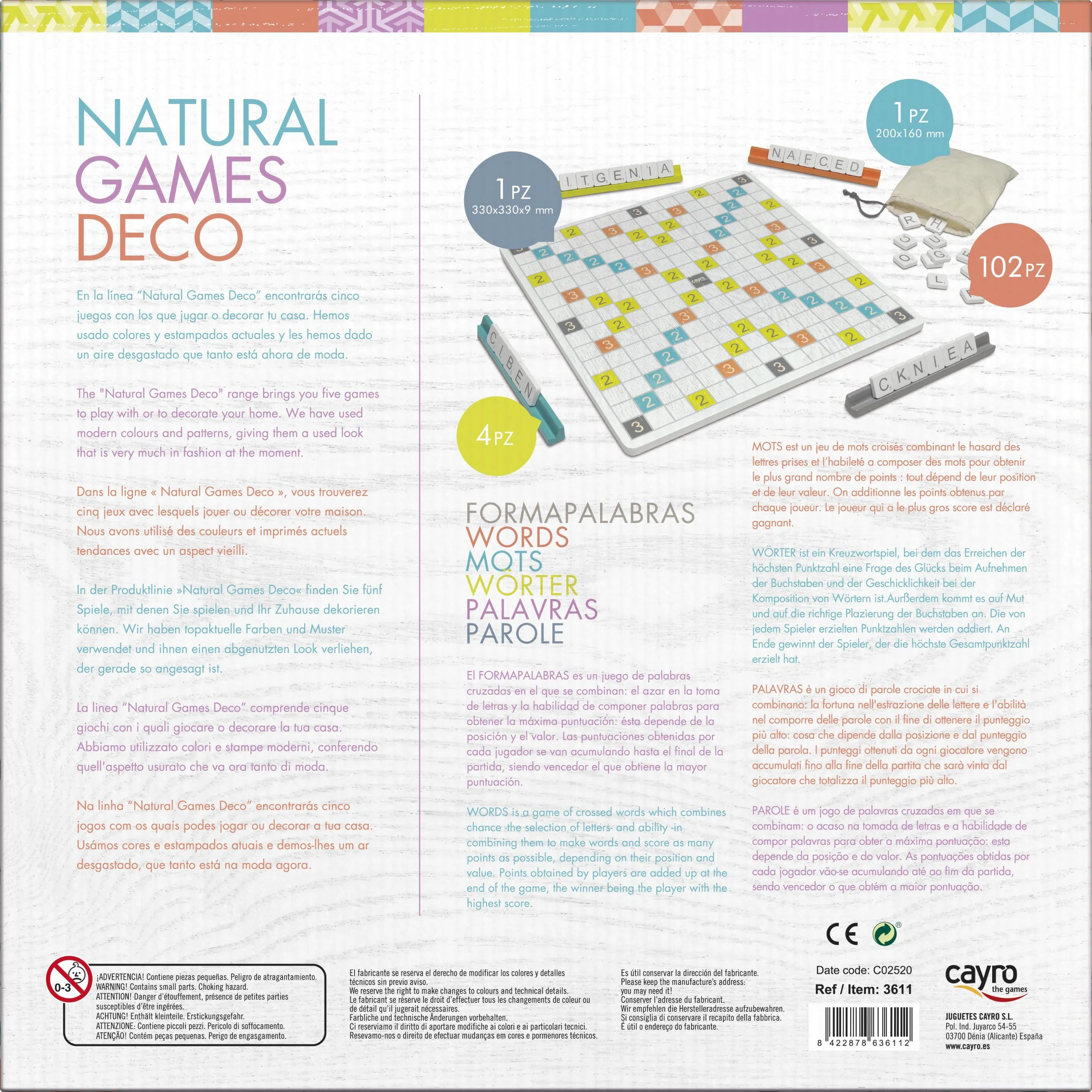 Formapalabras - Juegos Cayro 3611 - Imagen 4