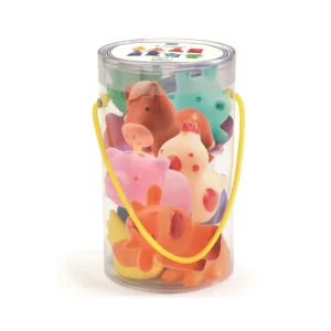 Troopo-farm Bote Figuras de Animalitos de la Granja DJ09116 - Djeco 39116