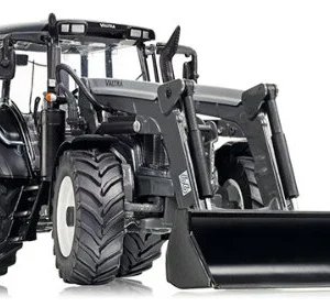 Valtra N123 Tractor con Pala Frontal 1:32  - Wiking 7327