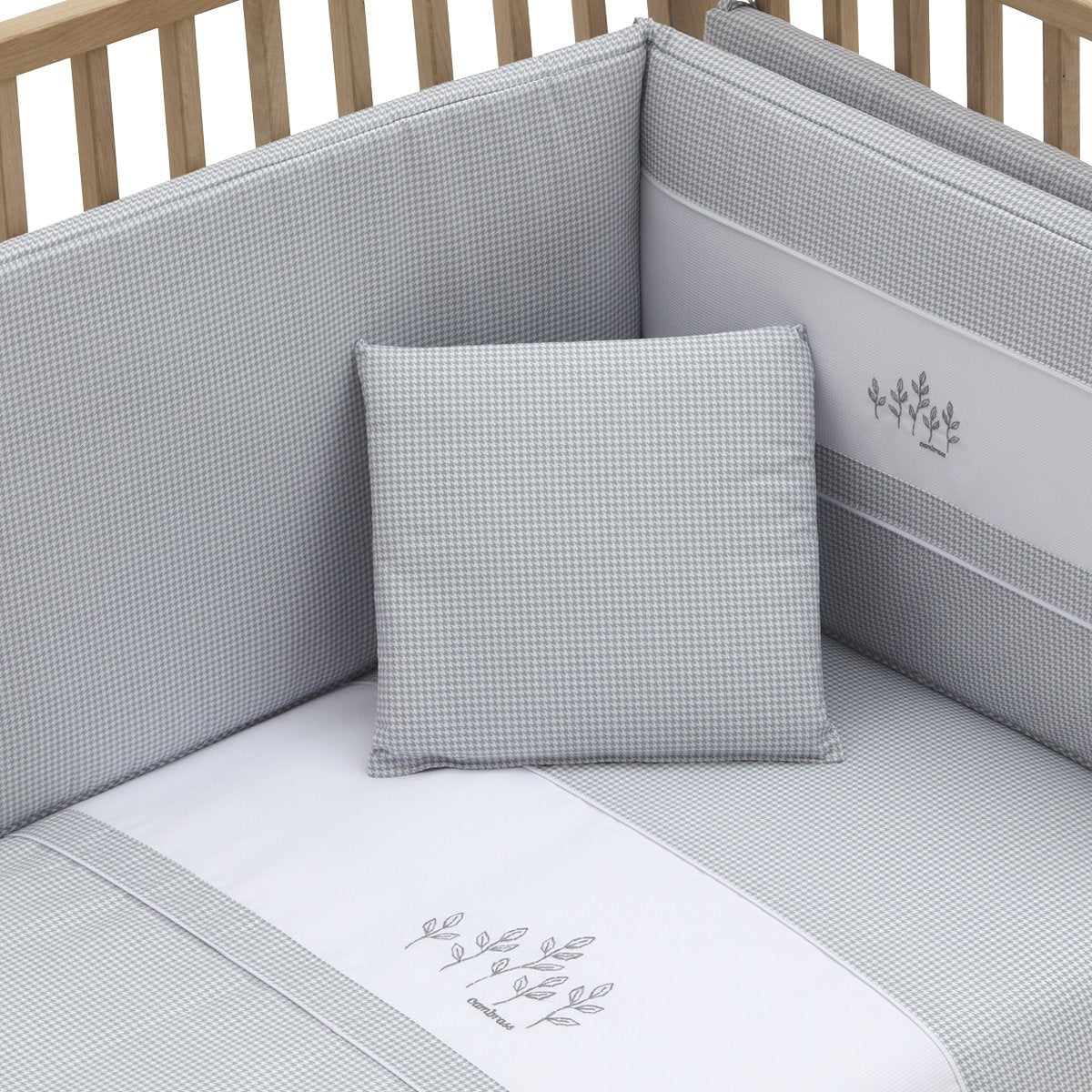 JGO 2 PCS.F.NORDICA CUNA 70 MINI WINDSORD GRIS 110x170x3 CM - Imagen 2