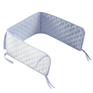 PROTECTOR CUNA DOCCO 135x22x3 CM SOFT CELESTE