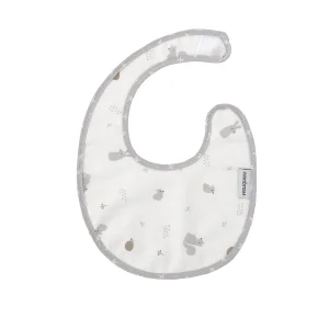 BABERO REDONDO CON VELCRO ARDI GRIS 16x19x1 CM