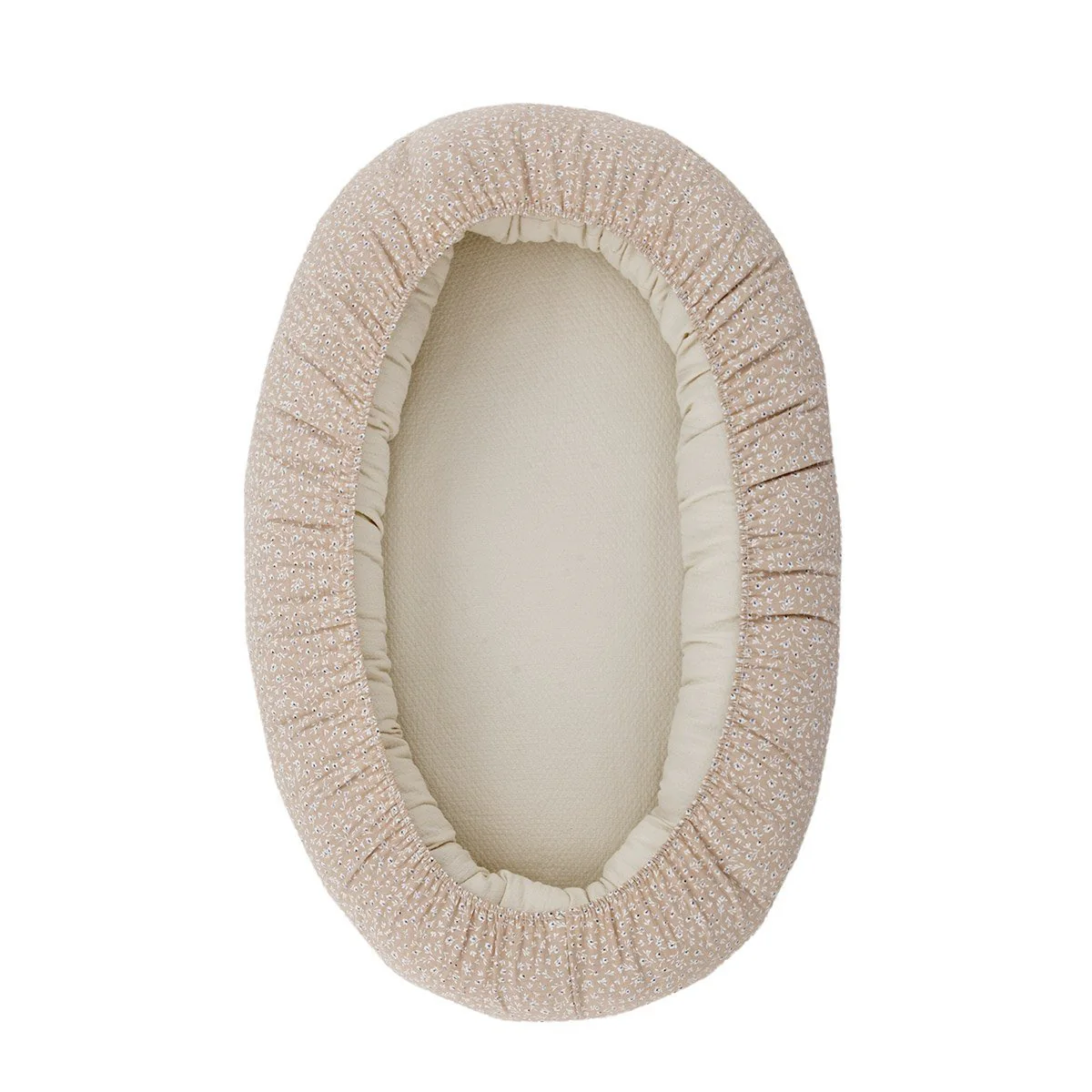 CUNA NIDO BEBE RUSTIC 55x90x15 CM ROSA - Imagen 2