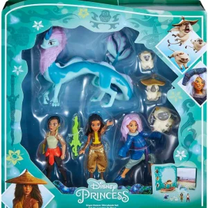 Raya Pack Mini Figuras Disney Princess - Mattel HLX24