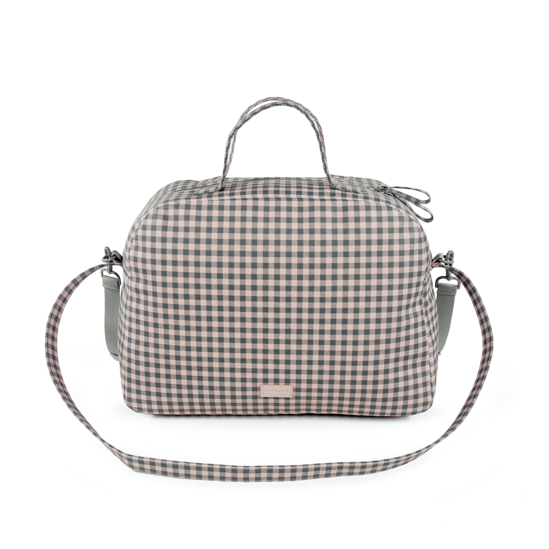 BOLSA CANASTILLA TOGETHER ROSA/GRIS - Imagen 6