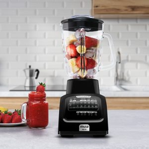 Licuadora IMUSA Infiny Force 10V Negro Vaso Vidrio