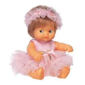 Barriguitas Rubia Ballet Vestido Rosa - Famosa 36014