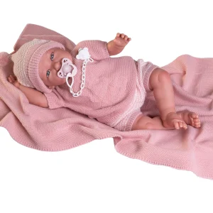 Mi Primer Reborn Daniella con toquilla - Muñecas Antonio Juan 81055