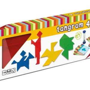 4 Tangrams Madera - Cayro 851