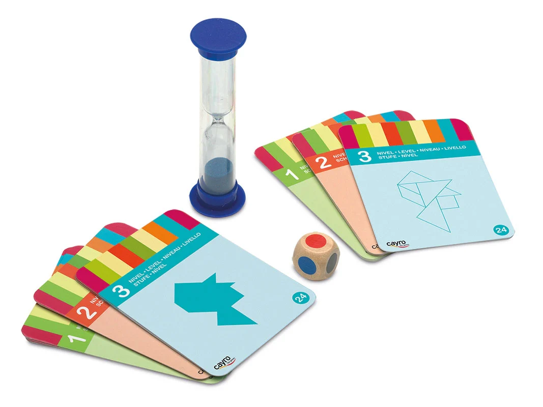 4 Tangrams Madera - Cayro 851 - Imagen 2