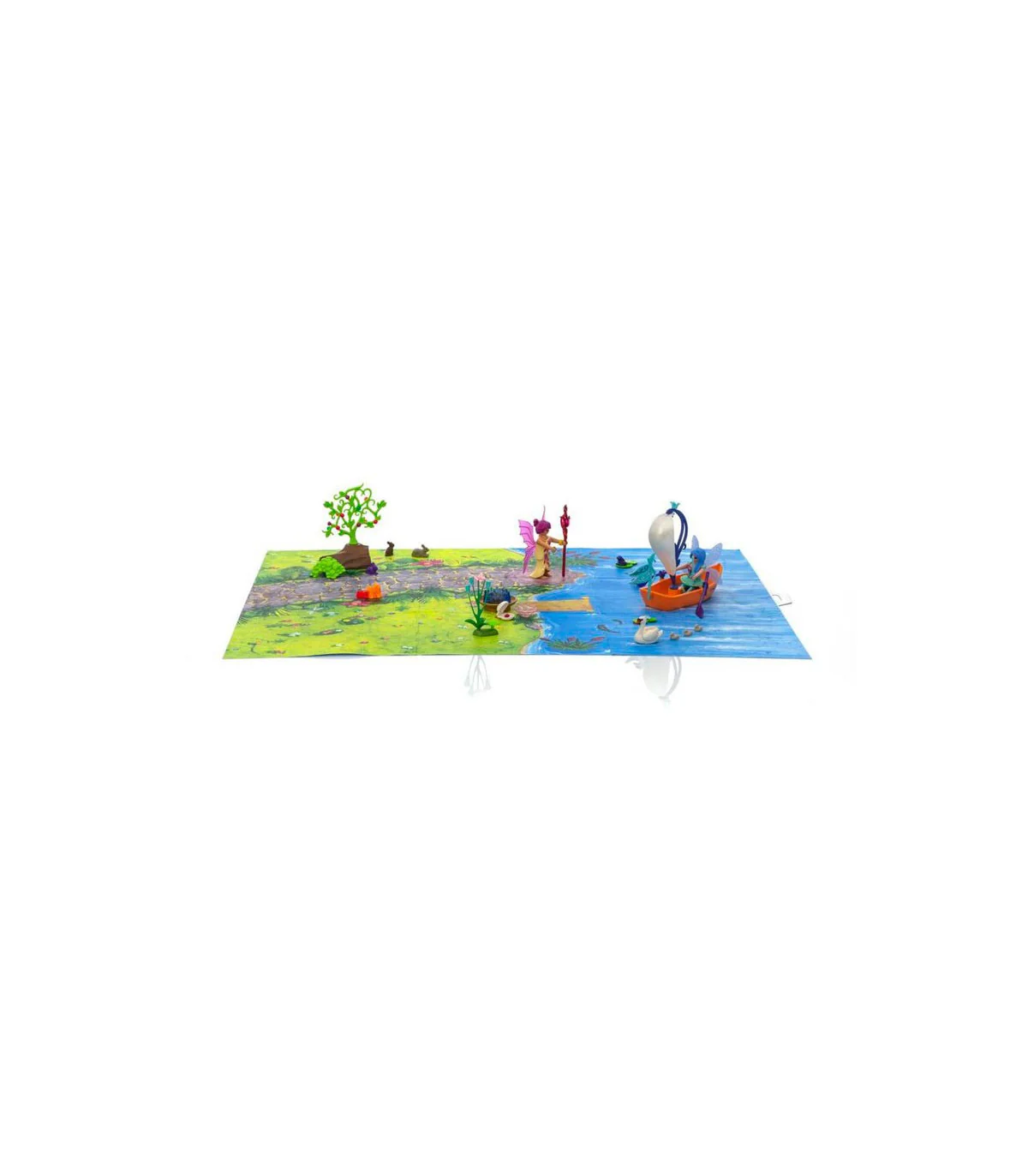 Play Map, Mapa El Lago de las Hadas - Playmobil 9330 - Imagen 7