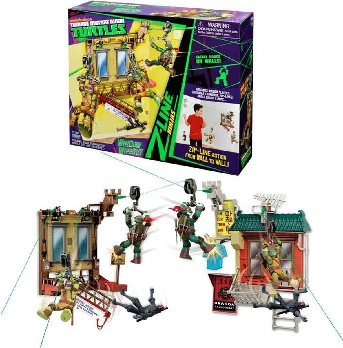 Tortugas Ninja Playset Z Line - Giochi Preziosi 95040 - Imagen 8