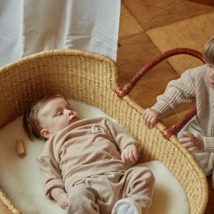 Acurrucador de piel de oveja