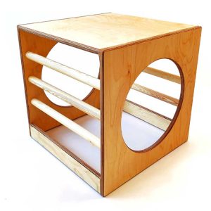 Cubo inspiración Pikler – Abedul