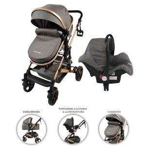 Coche Bebe Fj Travel System 4 En 1