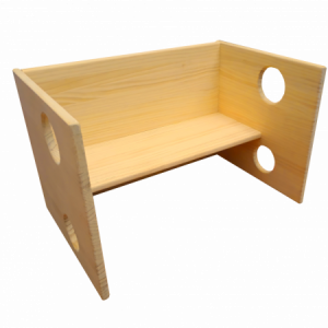 Mesa banco evolutiva Montessori Inspiración