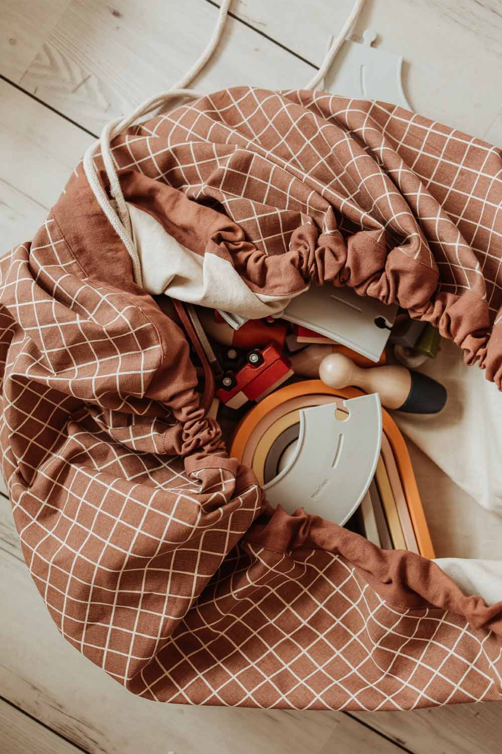 Alfombra de Juego con Rejilla de Almacenamiento - Imagen 4