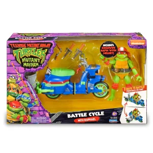 Tortuga Ninja Raphael con Cycle - Famosa TU803000