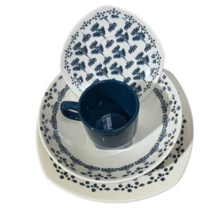 Vajilla Sylvian 4 Puestos Marca Corona