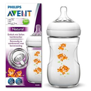 Biberon Tetero Avent Natural 9 Oz 260 M Tigre