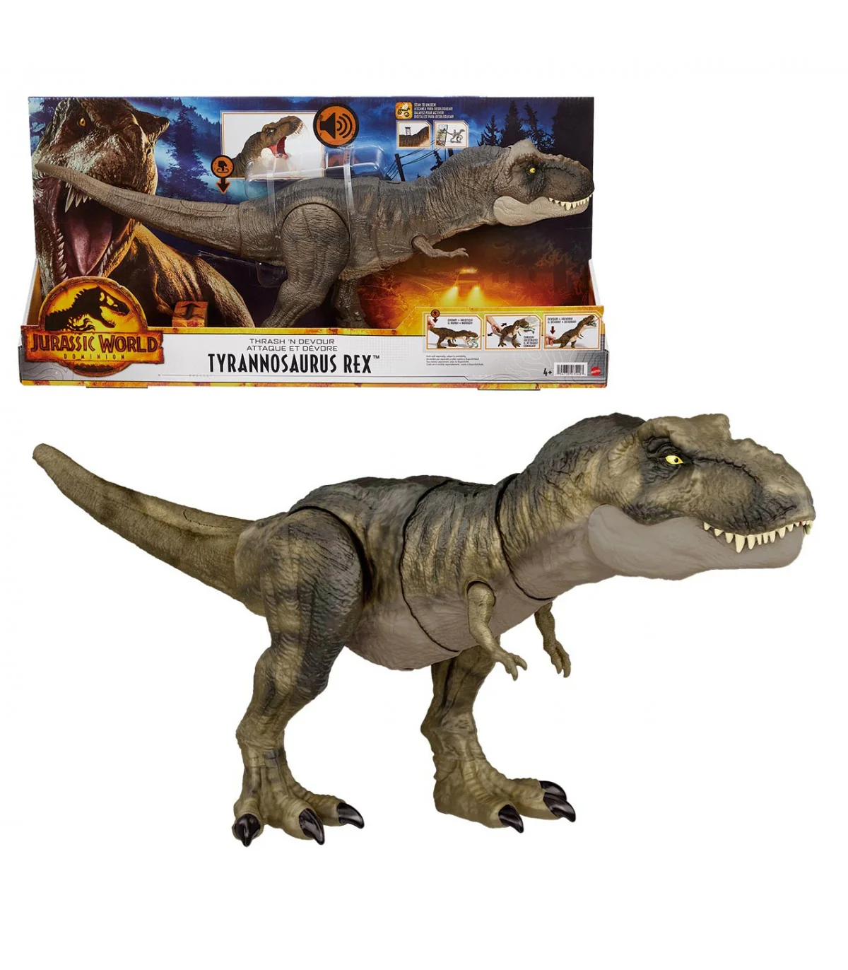Jurassic World T-Rex Devora- Mattel HDY55