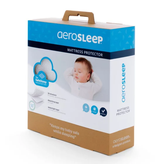 Aerosleep Sleep Safe - Protector de Colchón para Cuna