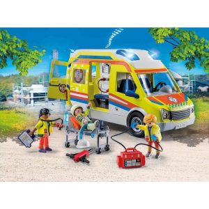 Ambulancia con Luz y Sonido- Playmobil 71202