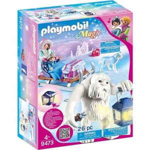 Troll de la Nieve con Trineo - Playmobil Magic 9473