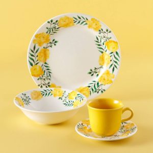 Vajilla Corona 4 Puestos  16 Piezas Alice