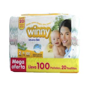 Winny Pañal Bebe Etapa 2 X 100