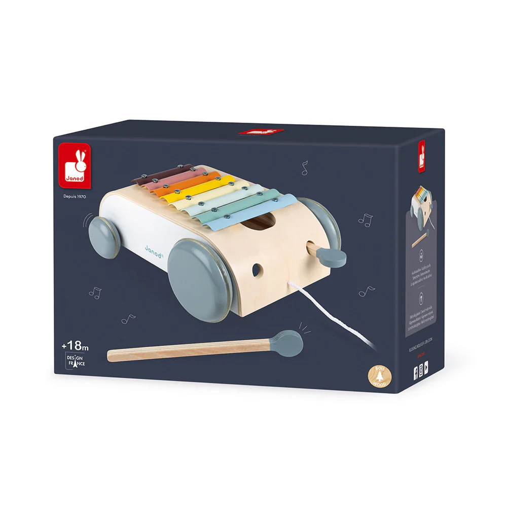 Xilófono Arrastre Cocoon - Janod J04406 - Imagen 2